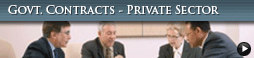 Government Contracts - Private Sector